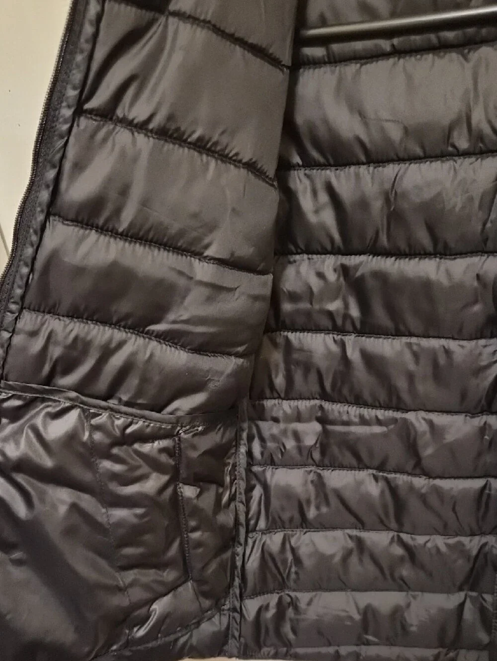 Old Navy Black Quilted Hooded Puffer Jacket for Kids